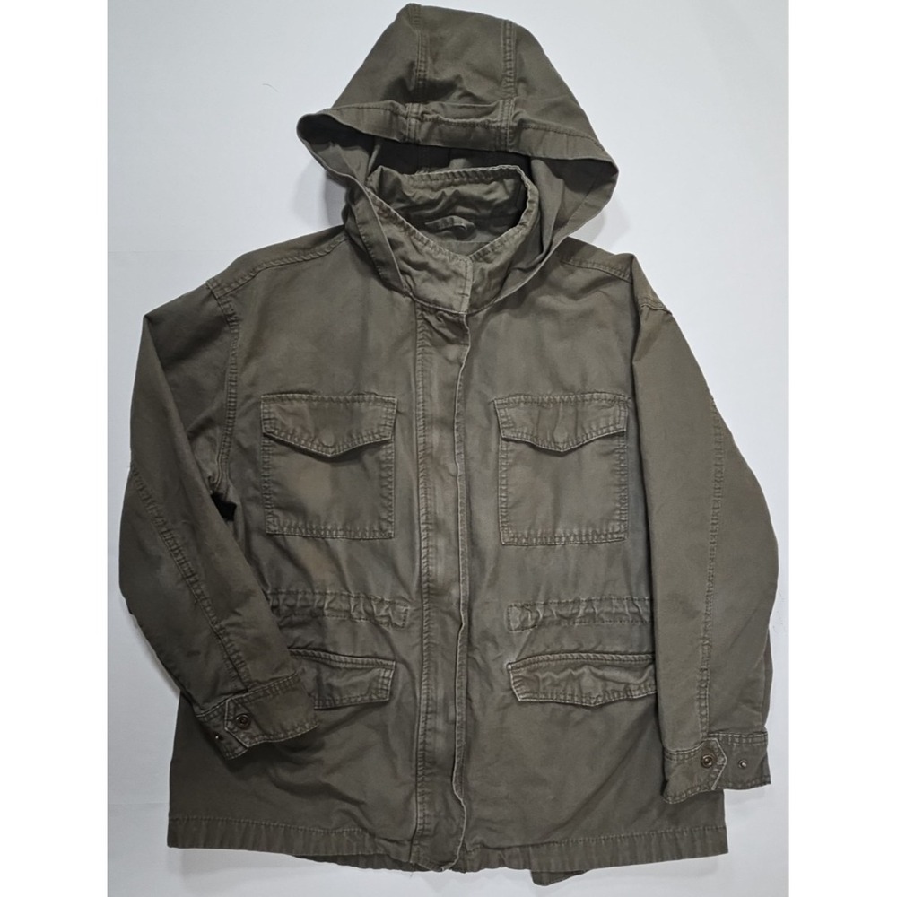 Universal Thread Women's Utility/Coat Jacket Oliv… - image 1